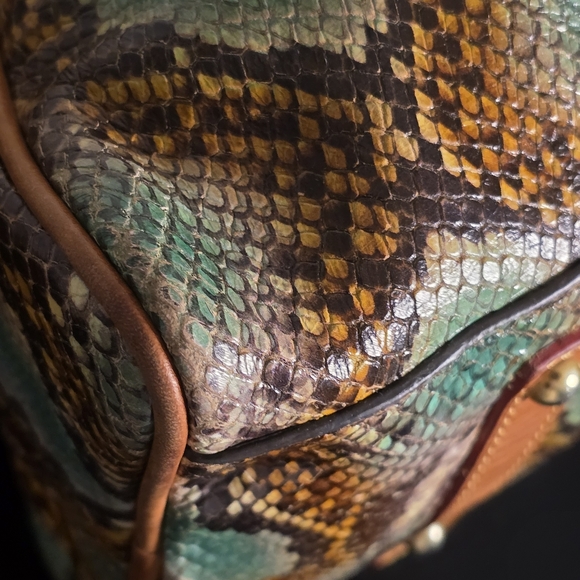 Dooney & Bourke Python Satchel Limited Edition - Picture 10 of 14